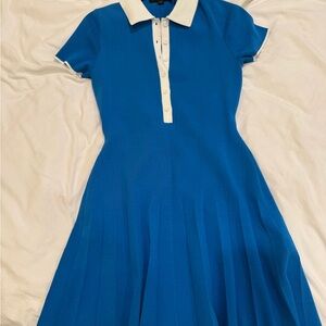 Zara Blue and White Mini Dress